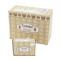 Goloka Dhoop Cones Chandan (Sandelholz) - 10 Rucherkegel