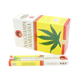 Ppure Nagchampa Premium Masala Incense Sticks - Rucherstbchen Marijuana 15g