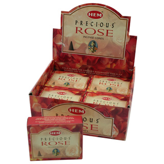 HEM Dhoop Cones Precious Rose (kostbare Rose) - 10 Rucherkegel