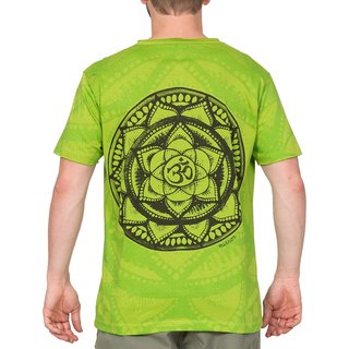 T-Shirt Om Mandala grn L