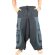 Goa Aladinhose "Blume des Lebens" schwarz/grau XXL