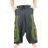 Goa Aladinhose "Blume des Lebens" schwarz/grün XXL
