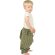 Haremshose für Babys "Stripe" grün 56/62