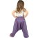 Haremshose für Babys "Stripe" lila 56/62