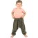 Haremshose für Kinder "Stripe" rasta 98/104