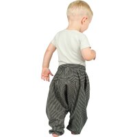 Haremshose für Babys "Stripe" schwarz 56/62