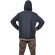 Baja Hoodie mit Ethnomuster schwarz S