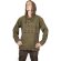 Baja Hoodie mit Ethnomuster grün M
