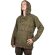 Baja Hoodie mit Ethnomuster grün M
