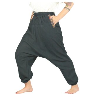 Aladinhose Bhutani schwarz XXL