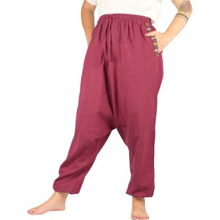 Aladinhose Bhutani rot M/L