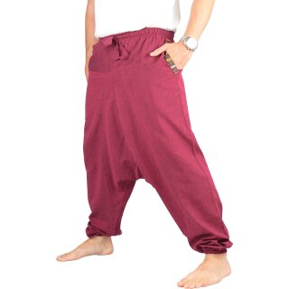 Aladinhose Bhutani rot M/L