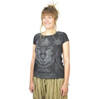 Thai Tempel Tattoo Women Shirt "Tiger" schwarz L