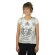 Thai Tempel Tattoo Women Shirt "Tiger" weiss L