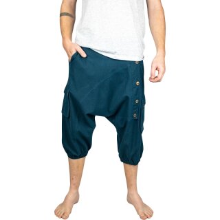 3/4 Pumphose Five Buttons petrol L/XL