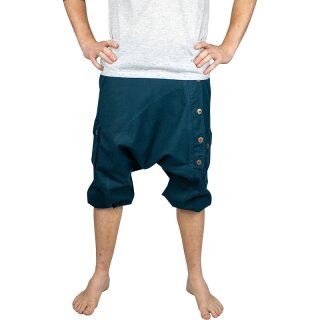 3/4 Pumphose Five Buttons petrol L/XL