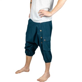 3/4 Pumphose Five Buttons petrol L/XL