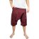 3/4 Pumphose "Five Buttons" rot S/M