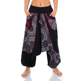 Psy Goa Aladinhose grau XL