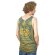 Thai Tempel Tattoo Tanktop "Tiger" grün M