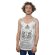 Thai Tempel Tattoo Tanktop "Tiger" weiss L
