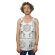 Thai Tempel Tattoo Tanktop "Turtle" weiss M