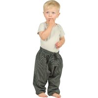 Haremshose fr Kinder Stripe schwarz 92/98