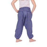 Haremshose für Kinder "Stripe" blau 104/110