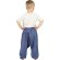 Haremshose für Kinder "Stripe" blau 104/110