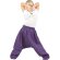 Haremshose für Kinder "Plain" lila 110/116