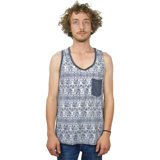 Tanktop mit Ethnomuster Elephant