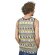 Tanktop mit Ethnomuster "Elephant" gelb XL