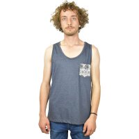 Ethno Tanktop Elephant blau XL