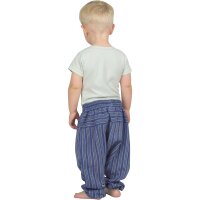 Haremshose für Kinder "Stripe" blau 86/92