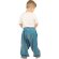 Haremshose für Kinder "Stripe" türkis 134/140