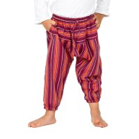Haremshose für Kinder "Stripe" rot-2 98/104