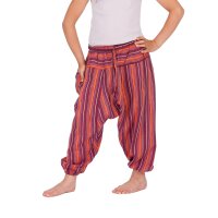 Haremshose für Kinder "Stripe" rot-2 110/116