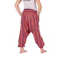 Haremshose für Kinder "Stripe" rot-2 110/116