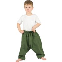 Haremshose für Kinder "Plain" grün...
