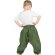 Haremshose für Kinder "Plain" grün 116/122