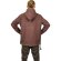 Baja Hoodie mit Ethnomuster braun XXL