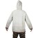 Baja Hoodie mit Ethnomuster grau XL