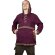 Baja Hoodie mit Ethnomuster rot XL