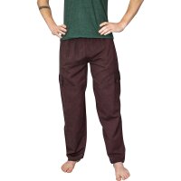 Cargohose dünn braun S