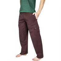 Cargohose dünn braun S
