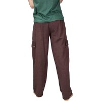Cargohose dünn braun S