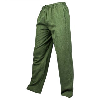 Baumwollhose grün S