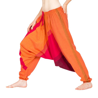 Haremshose Sari Frauen & Männer rot/orange