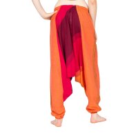 Haremshose "Sari" Frauen & Männer rot/orange