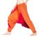 Haremshose "Sari" Frauen & Männer rot/orange